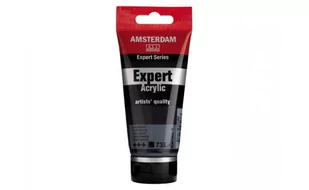 Talens Amsterdam, farba akrylowa, 120 ml, Czarny oxydowy - Przybory szkolne - miniaturka - grafika 1