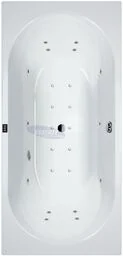 Wanna z hydromasażem prostokątna SC05-WP-DUO 180x80 cm dwuosobowa - Wanny z hydromasażem - miniaturka - grafika 1