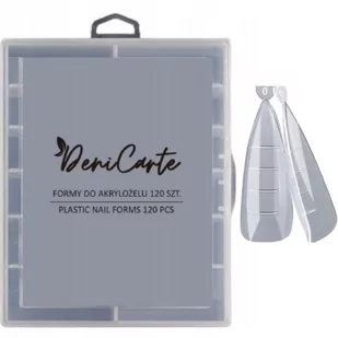 Deni Carte, Formy Dual Do Akrylożelu Flexygelu Stiletto, 120szt. - Sztuczne paznokcie i akcesoria - miniaturka - grafika 1