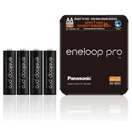 Ładowarki i akumulatory - Panasonic 4 x akumulatorki Eneloop PRO R6 AA 2500mAh BK-3HCDE sliding pack BK-3HCDE/4LE - miniaturka - grafika 1