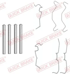 Zestaw akcesoriów, klocki hamulcowe Quick Brake 109-1650 - Układ hamulcowy - akcesoria - miniaturka - grafika 1