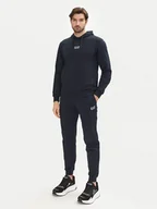 Dresy męskie - EA7 Emporio Armani Dres 8NPV64 PJVRZ 1562 Granatowy Regular Fit - miniaturka - grafika 1