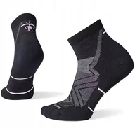 Skarpety termoaktywne - Smartwool W'S Run Targeted Cushion Ankle Socks, 001 black, S - miniaturka - grafika 1