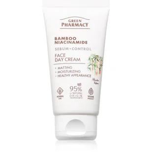 Green Pharmacy Bamboo & Niacinamide Day Face Cream krem na dzień do twarzy 50 ml - Kremy do twarzy - miniaturka - grafika 1