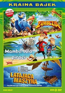 Pakiet: Kraina bajek (3 DVD) - praca zbiorowa - Filmy dla dzieci DVD - miniaturka - grafika 1