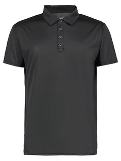 Koszulki sportowe męskie - Icepeak Funkcyjna koszulka polo "Bridgton" w kolorze antracytowym - grafika 1