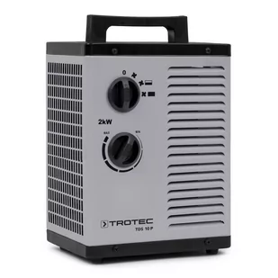 TROTEC Trotec ceramika HEIZLÜFTER ELEKTROHEIZER TDS 10 P W zestawie wielostopniowej-regulacja temperatury do 2.000 W (2 KW) z termostatem nagrzewnica budowlana - Ogrzewanie przenośne - miniaturka - grafika 1
