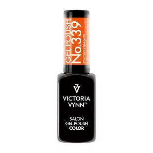 Gel Polish 339 Psycho Orange 8ml - Lakiery hybrydowe - miniaturka - grafika 1