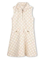 Sukienki i spódniczki dla dziewczynek - Michael Kors Sukienka codzienna R30300 D Beżowy Regular Fit - miniaturka - grafika 1