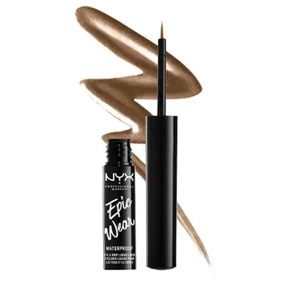 NYX Professional Makeup Epic Wear Metallic Liquid Liner Brown Metal - Eyelinery - miniaturka - grafika 5