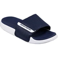 Klapki i japonki męskie - Klapki męskie Skechers Gambix 20 - miniaturka - grafika 1