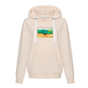 Bluza jeździecka Galop Wear koń na tle gór XS - Kurtki jeździeckie - miniaturka - grafika 1