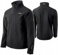 Kurtki męskie - Kurtka Męska Softshell Hi-Tec Lingen Wodoodporna Rozpinana Czarna 3XL - miniaturka - grafika 1