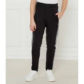 Spodnie i spodenki dla chłopców - Karl Lagerfeld Kids Spodnie dresowe | Regular Fit - miniaturka - grafika 1