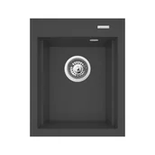 Zlewozmywaki - Zlewozmywak granitowy Senar S mini Pyramis - miniaturka - grafika 1