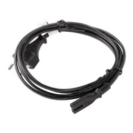 Kable komputerowe i do monitorów - LANBERG Kabel zasilający Euro C7 3 m - miniaturka - grafika 1