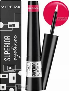 VIPERA - SUPERIOR VIVA EYELINER - Wodoodporny eyeliner w płynie - 3 ml - 13 MAGENTA - Eyelinery - miniaturka - grafika 1
