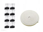 Akcesoria do armatury i ceramiki - Kuchinox Klipsy do montażu zlewu z taśmą CZZ 000T - miniaturka - grafika 1