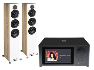 NAD C 700 V2 (czarny) + Debut Reference F5 (biały) - Zestawy stereo - miniaturka - grafika 1