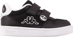 Kappa Buty dla dzieci Kappa PIO M Sneakers czarno-białe 280023M 1110 22 - Buty dla dziewczynek - miniaturka - grafika 1