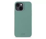 Etui i futerały do telefonów - Holdit Silicone Case iPhone 14/13 Moss Green - miniaturka - grafika 1