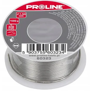 PROLINE 60330 Spoiwo lutownicze do lutowania 2.5mm szpula 100g 60330 - Akcesoria do lutowania - miniaturka - grafika 1
