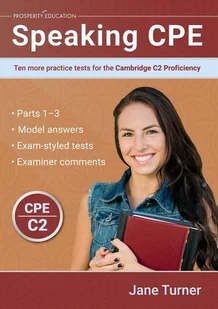 Speaking CPE. Ten More Practice Tests for the Cambridge C2 Proficiency - Książki do nauki języka angielskiego - miniaturka - grafika 1