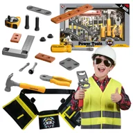Mały majsterkowicz - Pas z narzędziami dla dzieci DymexShop Mały Majsterkowicz - miniaturka - grafika 1
