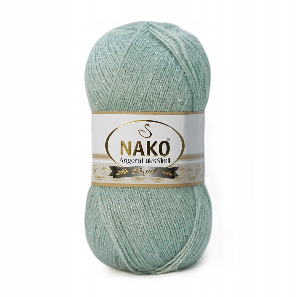 Włóczka Nako Angora Luks Simli 10023SE / bladamięt