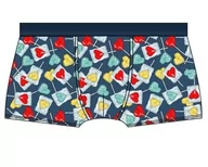 Majtki męskie - SZORTY CORNETTE TA-280/220 LOLLIPOP (kolor granat, rozmiar XL) - miniaturka - grafika 1