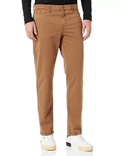 Street One MEN chinosy męskie, Warm Dune Brown, 31W / 32L - Spodnie męskie - miniaturka - grafika 1