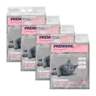 Żwirek dla kotów - PREMIERE Excellent Puder dla niemowląt Żwirek zbrylający 4x12 kg - miniaturka - grafika 1