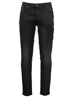 Spodnie męskie - Pepe Jeans Dżinsy - Slim fit - w kolorze antracytowym - miniaturka - grafika 1