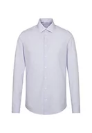 Koszule męskie - Seidensticker Męska koszula biznesowa Slim Fit – niewymagająca prasowania koszula biznesowa, niebieski (jasnoniebieski 11), 41 - miniaturka - grafika 1