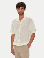 Koszule męskie - Tommy Hilfiger Koszula MW0MW39530 Beżowy Regular Fit - miniaturka - grafika 1