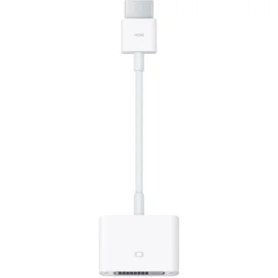 Apple HDMI to DVI Adapter Cable MJVU2ZM/A - Akcesoria do tabletów i e-booków - miniaturka - grafika 1