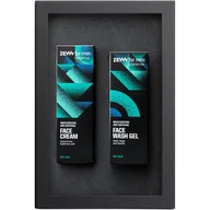 Zestawy kosmetyków męskich - Zew For Men Zestaw Nawilżająco-Łagodzący Dla Skóry Suchej ZESTAW Żel do mycia twarzy 100 ml + Krem do twarzy 50 ml - miniaturka - grafika 1
