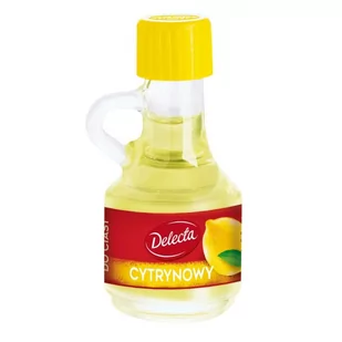 Delecta, aromat do ciast cytrynowy, 9 ml - Dodatki do ciast w proszku - miniaturka - grafika 1