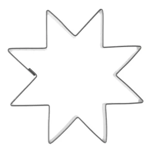 Wykrawacz Do Ciastek Stalowy Gwiazda 6 Cm - Formy do ciast - miniaturka - grafika 1
