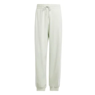 Damskie Spodnie ADIDAS W 3S FT LS PT IY4236 – Zielony - Spodnie damskie - miniaturka - grafika 1