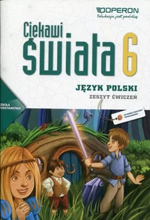 Operon Ciekawi świata 6 Język polski Zeszyt ćwiczeń. Klasa 6 Szkoła podstawowa Język polski - Aleksander Rawicz - Podręczniki dla szkół podstawowych - miniaturka - grafika 1