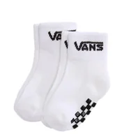 Skarpetki damskie - Skarpety niemowlęce VANS Classic Crew CHBD White (2 pary) VN000Q97WHT1. 012 - miniaturka - grafika 1