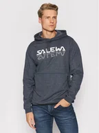 Bluzy sportowe męskie - Salewa Bluza Reflection 2 Dry 27747 Granatowy Regular Fit - miniaturka - grafika 1