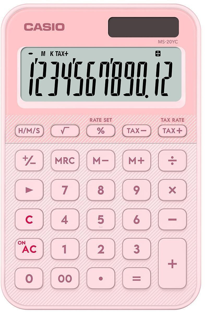 Casio Kalkulator MS-20YC-LP pink