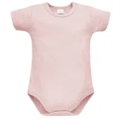 Body dla niemowląt - PINOKIO BODY KRÓTKI RĘKAW PINK LOVELY DAY ROSE 86 - miniaturka - grafika 1
