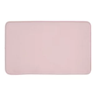Różowy dywanik łazienkowy 50x80 cm – Catherine Lansfield - Dywaniki łazienkowe - miniaturka - grafika 1