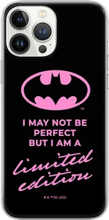 Etui do Apple IPHONE 13 PRO Batman 062 DC Nadruk pełny Różowy - Etui i futerały do telefonów - miniaturka - grafika 1