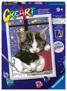 CreArt dla dzieci: Milutkie kotki - Ravensburger - Zabawki kreatywne - miniaturka - grafika 1