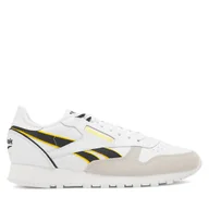 Sneakersy męskie - Sneakersy Reebok Classic Leather 100032760-M Biały - miniaturka - grafika 1
