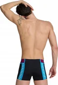 Kąpielówki męskie - Arena Męskie Bokserki kąpielowe MEN'S ARENA ICONS SWIM SHORT PANEL - miniaturka - grafika 1